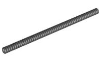 Hose, Ribbed 7mm D. 18L / 14.4cm