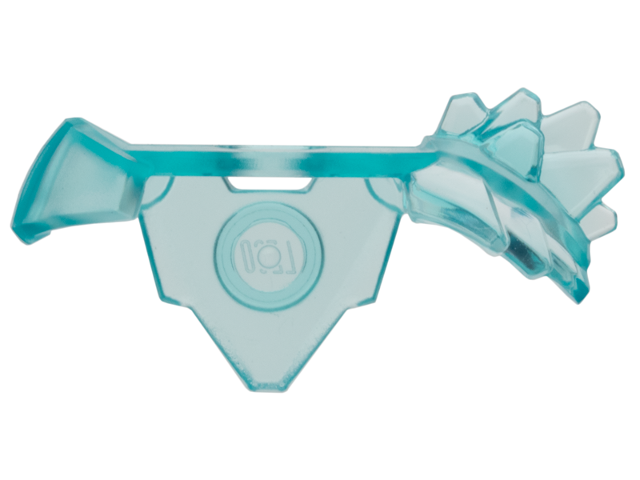 Minifigure Armor Shoulder with Crystal Shards on Left
