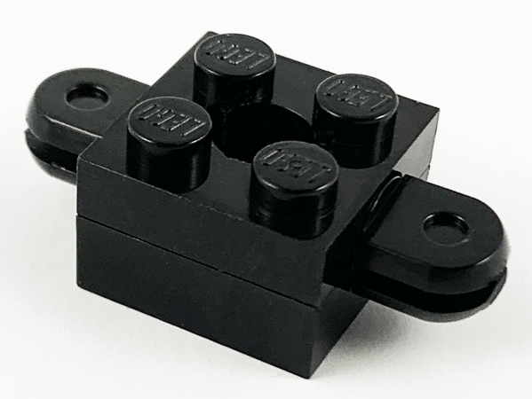 Arm Holder Brick 2 x 2 with Round Top Hole with Arms (792 / 793 / 795) (Homemaker Figure / Maxifigure Torso Assembly)