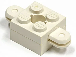 Arm Holder Brick 2 x 2 with Round Top Hole with Arms (792 / 793 / 795) (Homemaker Figure / Maxifigure Torso Assembly)