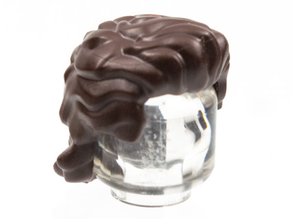 Minifigure, Hair Male, Swept Back, Shoulder Length