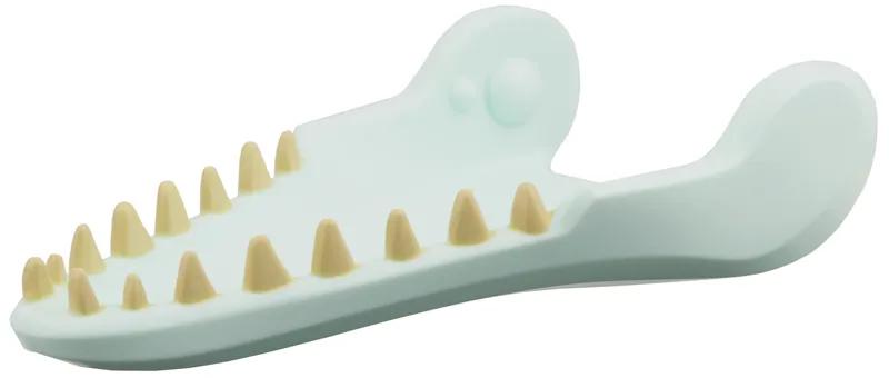 Dinosaur Jaw Lower Mosasaurus with Tan Teeth Pattern