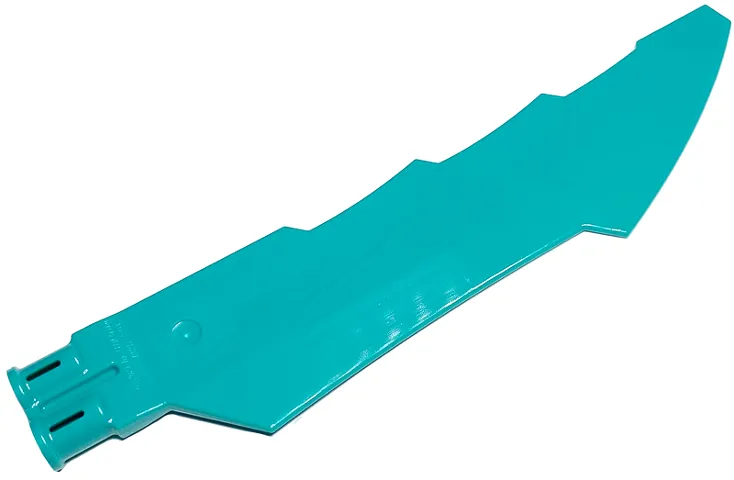 Propeller 1 Blade 14L with 2 Axle Holes and Jagged Edges (Sword Blade)