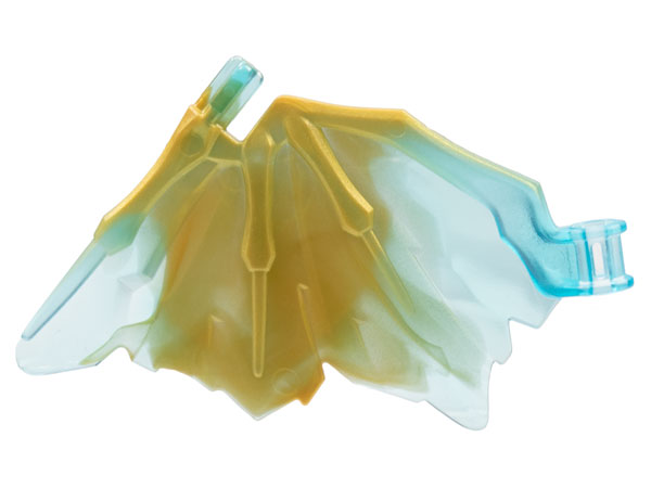 Dragon Wing 9 x 6 with Marbled Pearl Gold Pattern