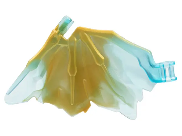 Dragon Wing 9 x 6 with Marbled Pearl Gold Pattern