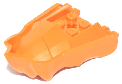 Dragon Head (Ninjago) Jaw with Small Spikes and 2 Bar Handles on Back