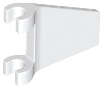 Flag 2 x 2 Trapezoid with Flared Edge