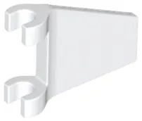 Flag 2 x 2 Trapezoid with Flared Edge