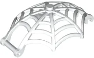 Minifigure, Weapon Spider Web, Large Hemisphere Shape with Bar Handle and Clips