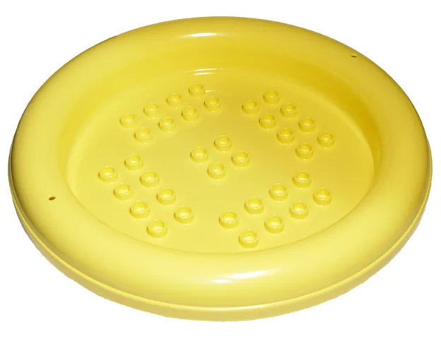 Duplo Container Floating Bowl 14 x 14 x 4 1/2, Top