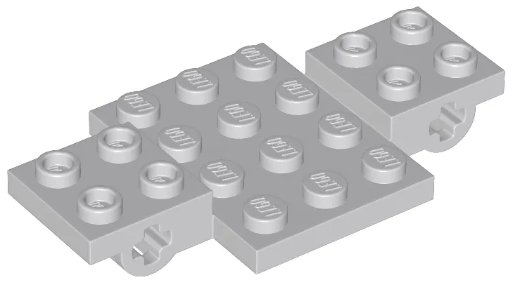Vehicle, Base 4 x 7 x 2/3 with Axle Holes