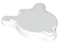 Tile, Round 2 x 2 Splat with Side Extensions