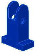 Train Level Crossing Gate Type 1, Base