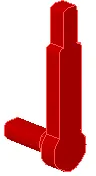 Train Level Crossing Gate Type 1, Handle