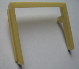 Garage Door Frame with 1 Large Wing on Both Sides for Slotted Bricks