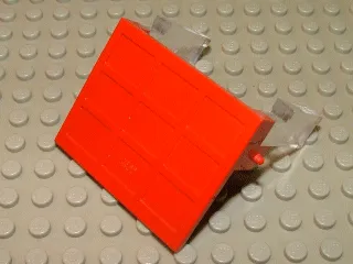 Garage Door Solid Assembly with Trans-Clear Counterweights (Hinge Pins on Door)