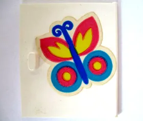 Homemaker Cupboard Door 4 x 4 with Butterfly Pattern (Sticker) - Set 292
