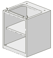 Homemaker Washbasin Sink Base 4 x 4 x 4