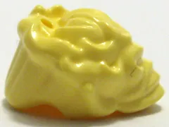 Minifigure, Hair Wavy Top, Hole at Back