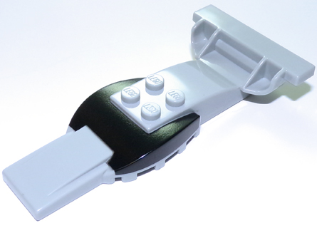 Vehicle, Top Fast Food Racer 4 x 10 with Curved Black Windshield and Rear Spoiler