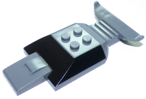 Vehicle, Top Fast Food Racer 4 x 10 with Sloped Black Windshield and Rear Spoiler