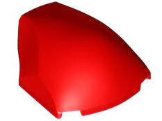 Large Figure Armor, Smooth with 2 x 2 Round Brick Attachment