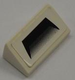 Slope 30 1 x 2 x 2/3 with Black Vent Pattern (Sticker) - Set 8186