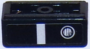 Slope 30 1 x 2 x 2/3 with Chevrolet Camaro Fog Light / Bumper Pattern Model Left Side (Sticker) - Set 75874