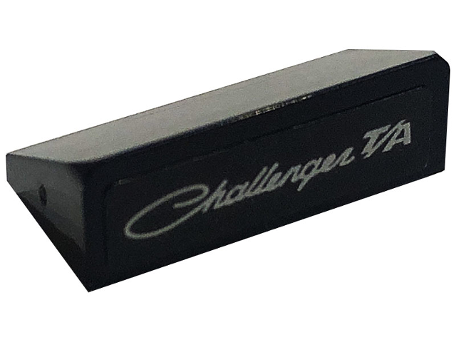 Slope 30 1 x 2 x 2/3 with Silver 'Challenger T/A' Pattern (Sticker) - Set 76904