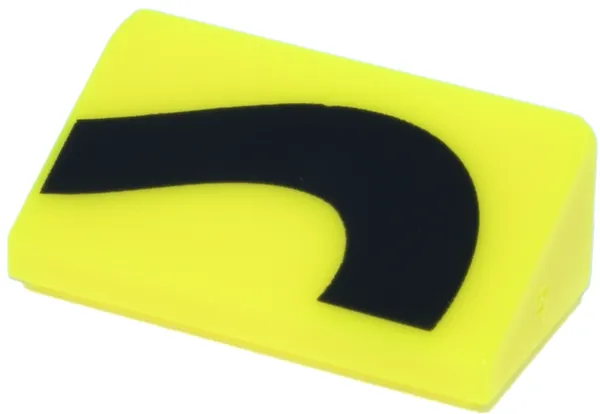 Slope 30 1 x 2 x 2/3 with Black Squiggly Line with 1 Curve Pattern