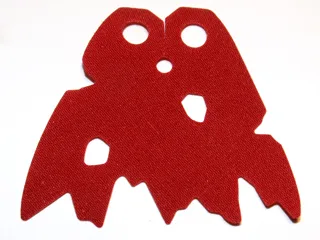 Minifigure Cape Cloth, Holes and Tattered Edges - Traditional Starched Fabric, Angled Top Notch, Larger Rounded Edge Features - 4.95cm Wide