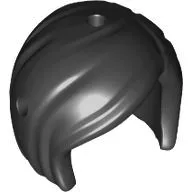 Mini Doll, Hair Friends Short, Bob Cut, Hole on Top and Right - Hard Plastic