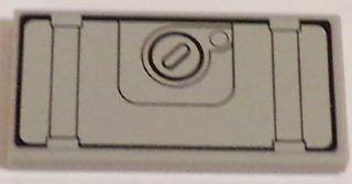 Tile 2 x 4 with Fuel Tank Pattern (Sticker) - Set 60083