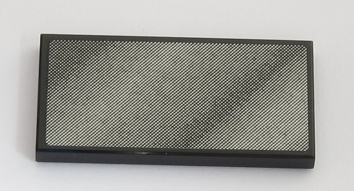 Tile 2 x 4 with Vehicle Mirror Pattern (Sticker) - Set 42043