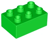 Duplo, Brick 2 x 3
