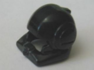 Minifigure, Headgear Helmet SW Clone Pilot with Open Visor