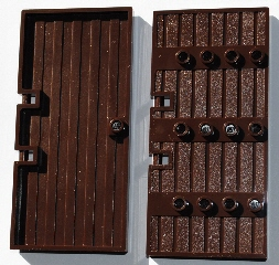 Door 1 x 5 x 8 1/2 Stockade