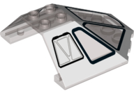 Windscreen 6 x 6 x 2 Canopy with Five Windows and Two Hatches Pattern
