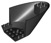 Aircraft Fuselage Aft Section Curved Bottom 6 x 10