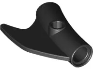 Technic, Pin Connector Round Curved with Fin and Hole