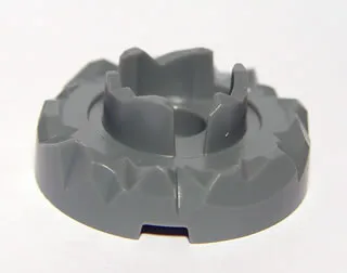 Turntable 4 x 4 Top with Jagged Edge and Three Segments (Atlantis Key Holder)