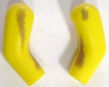 Arm, (Matching Left and Right) Pair Long with Dark Tan Dirt Stains Type 1 Pattern