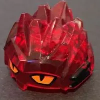 Head Rock Monster, Jaw Upper (Type II) with Eyes Pattern