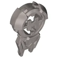 Hero Factory Chest Badge with Letter H and Spiked Bottom