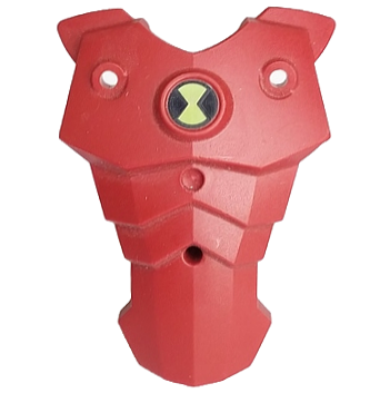 Large Figure Torso Cover with Ben 10 Omnitrix Pattern
