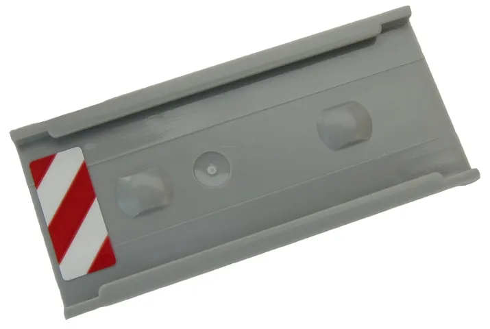 Ladder Holder for Ladder 14 x 2.5 with Red and White Danger Stripes Pattern Model Right Side (Sticker) - Set 60203