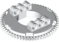 Technic Turntable 60 Tooth Straight, Top