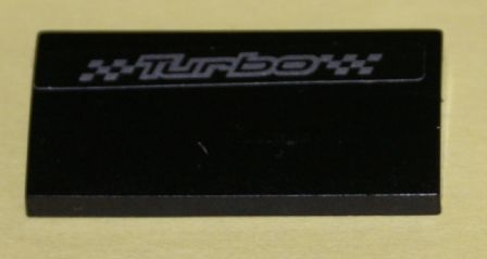 Slope, Curved 2 x 4 x 2/3 with Bottom Tubes with 'Turbo' Pattern (Sticker) - Set 8194