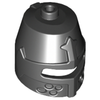 Minifigure, Headgear Helmet Castle Closed with Eye Slit (Great Helm / Barrel Helm)