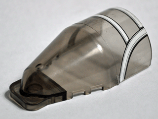 Windscreen 7 x 4 x 2 Round Extended Front Edge with SW ARC-170 Pattern Type 1 (Sticker) - Set 8088